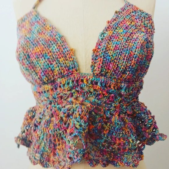 The Chelsea Handmade Crochet Top - Picture 1 of 1